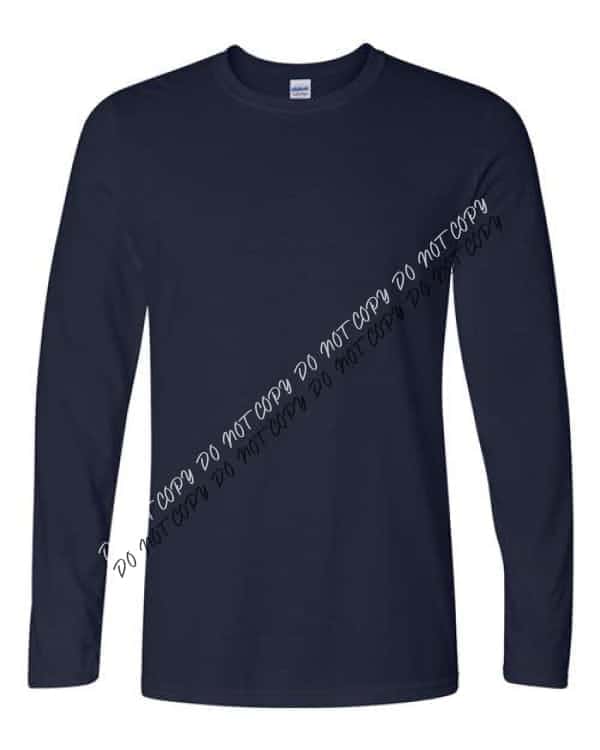 Gildan Softstyle® Long Sleeve T-Shirt - We Print U Press DTF Transfers