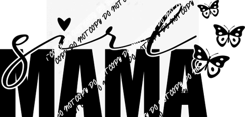 Girl Mama DTF Transfer - We Print U Press DTF Transfers
