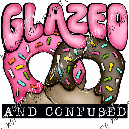 Gazed And Confused Donuts Dtf Transfer Rtp Transfers