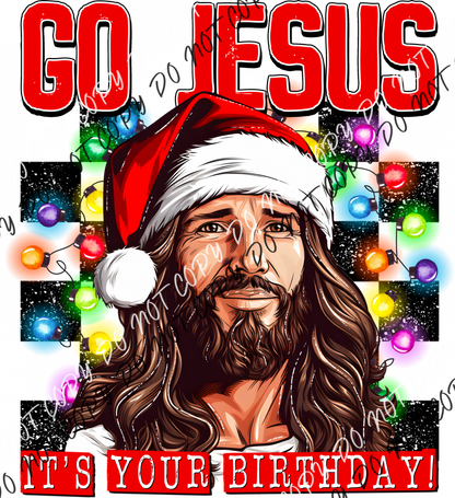 Go Jesus Its Your Birthday Dtf Transfer Rtp Transfers