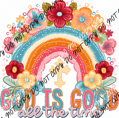 God Is Good DTF Transfer - We Print U Press DTF Transfers