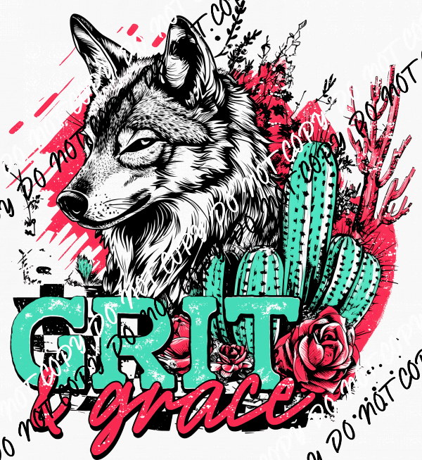 Grit & Grace DTF Transfer - We Print U Press DTF Transfers