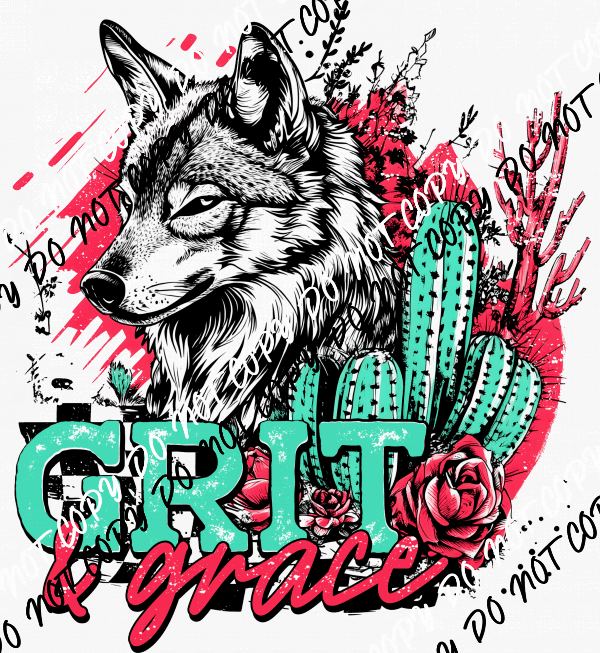 Grit & Grace DTF Transfer - We Print U Press DTF Transfers