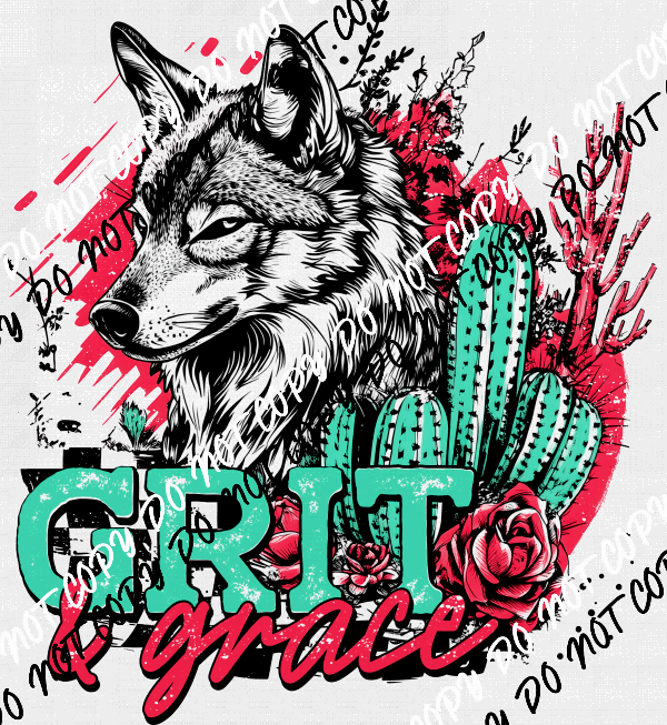 Grit & Grace DTF Transfer - We Print U Press DTF Transfers