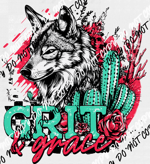 Grit & Grace DTF Transfer - We Print U Press DTF Transfers