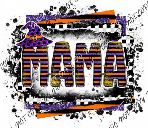 Halloween Mama Dtf Transfer