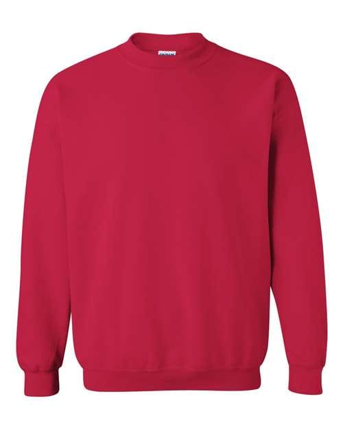 Heavy Blend™ Crewneck Sweatshirt - Cherry Red - We Print U Press DTF Transfers