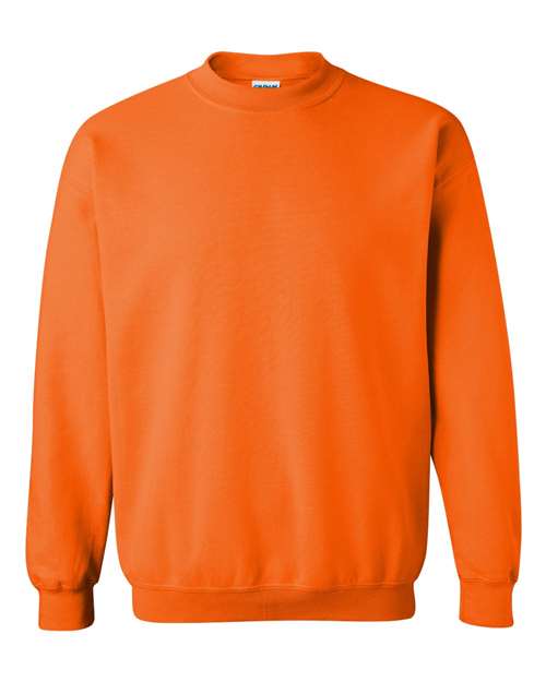 Heavy Blend™ Crewneck Sweatshirt - Safety Orange - We Print U Press DTF Transfers