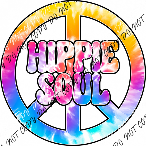 Hippie Soul Dtf Transfer