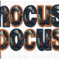 Hocus Pocus Faux Embroidery Dtf Transfer Rtp Transfers