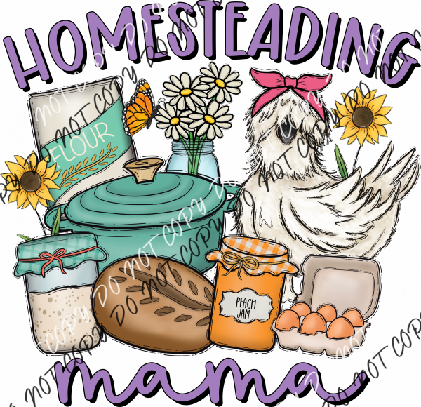 Homesteading Mama Chicken Dtf Transfer Rtp Transfers