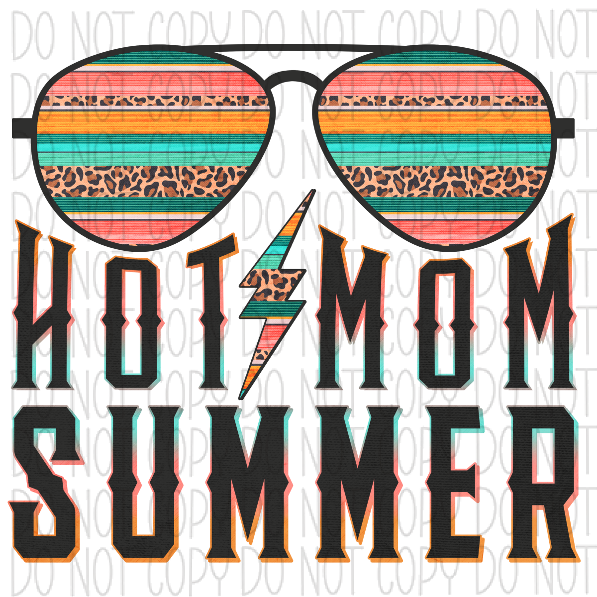 Hot Mom Summer Beach Summer DTF Transfer – We Print U Press DTF Transfers
