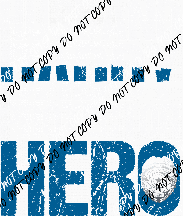 Husband Daddy Hero Protector DTF Transfer - We Print U Press DTF Transfers