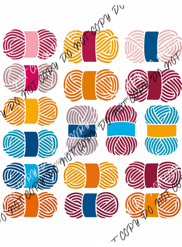 I Don’t Have a Yarn Problem DTF Transfer - We Print U Press DTF Transfers