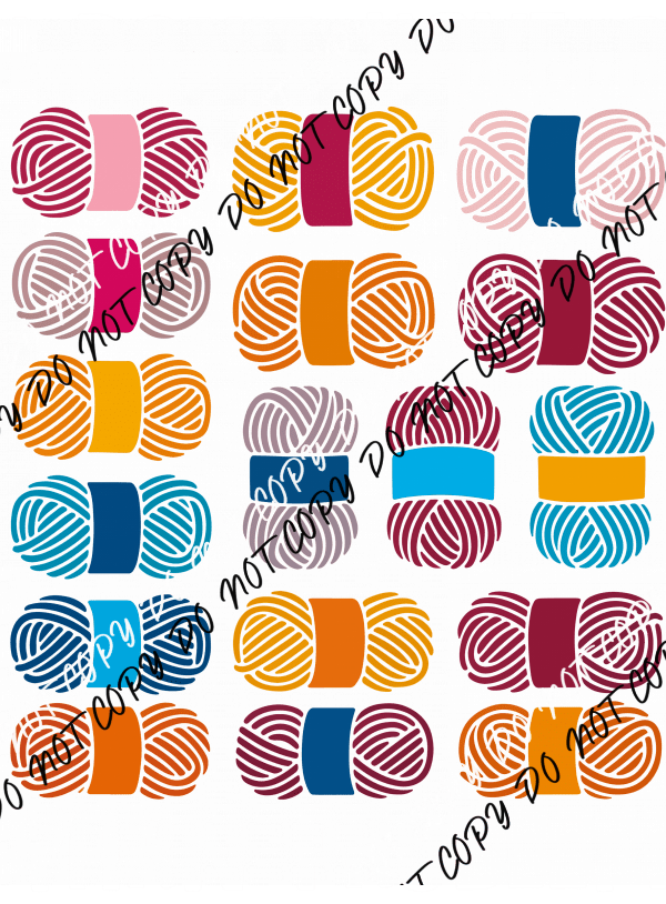 I Don’t Have a Yarn Problem DTF Transfer - We Print U Press DTF Transfers