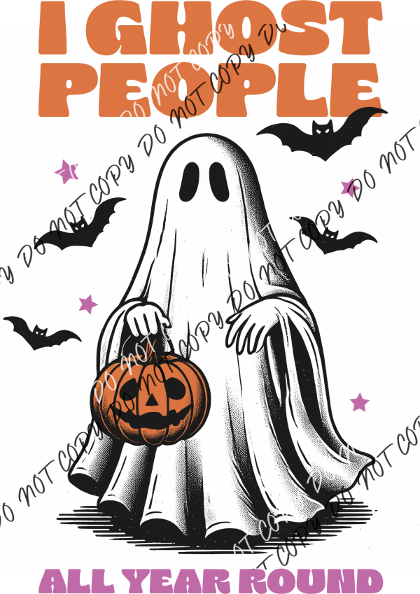 I Ghost People All Year Round Dtf Transfer Rtp Transfers