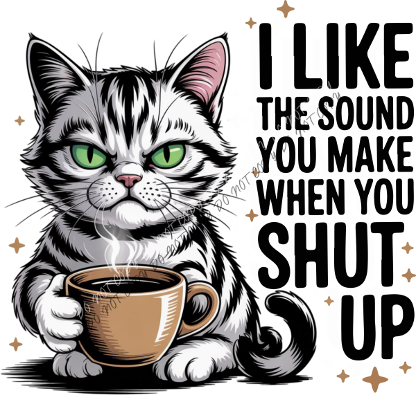 I Like the Sound You Make DTF Transfer RTP DTF Transfers