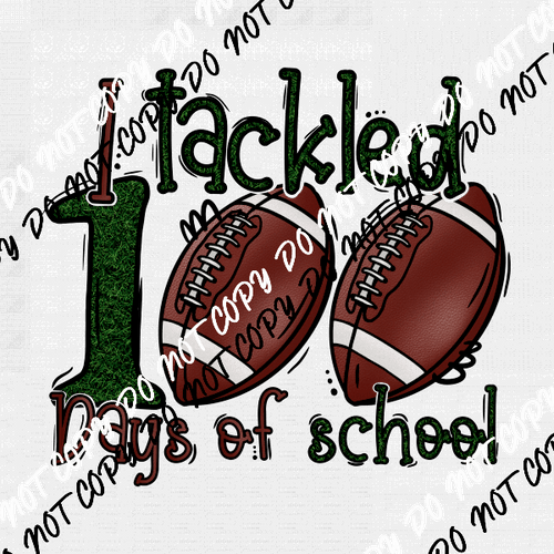 I Tackled 100 Days of School DTF Transfer - We Print U Press DTF Transfers