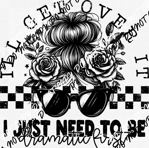 I'll Get Over It DTF Transfer - We Print U Press DTF Transfers