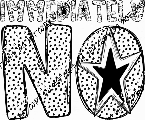 Immediately NO DTF Transfer - We Print U Press DTF Transfers