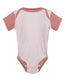 Infant Baby Rib Bodysuit - Ballerina/ Mauvelous - We Print U Press DTF Transfers