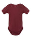 Infant Baby Rib Bodysuit - Maroon - We Print U Press DTF Transfers