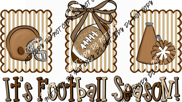 It’s Football Season DTF Transfer DTF - We Print U Press DTF Transfers