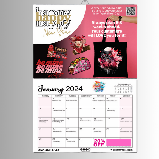 Get Ahead of the Trend 2024 Wall Calendar