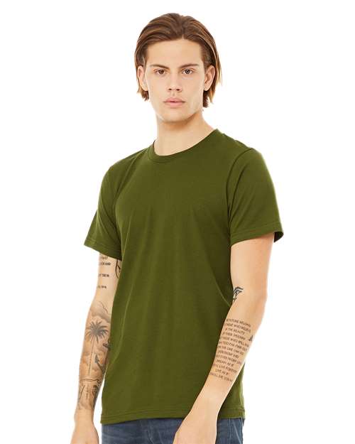 Jersey Tee - Olive - We Print U Press DTF Transfers