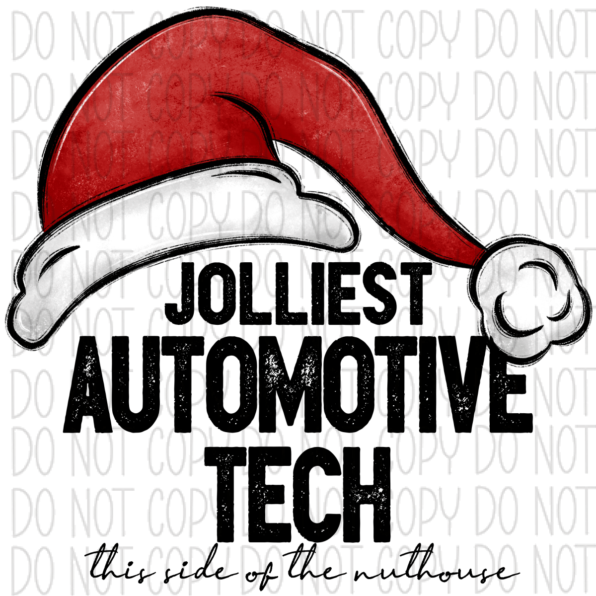 Jolliest (Title) This Side Of The Nuthouse Dtf Transfer (See Occupation Name Options) Adult S-2X 11