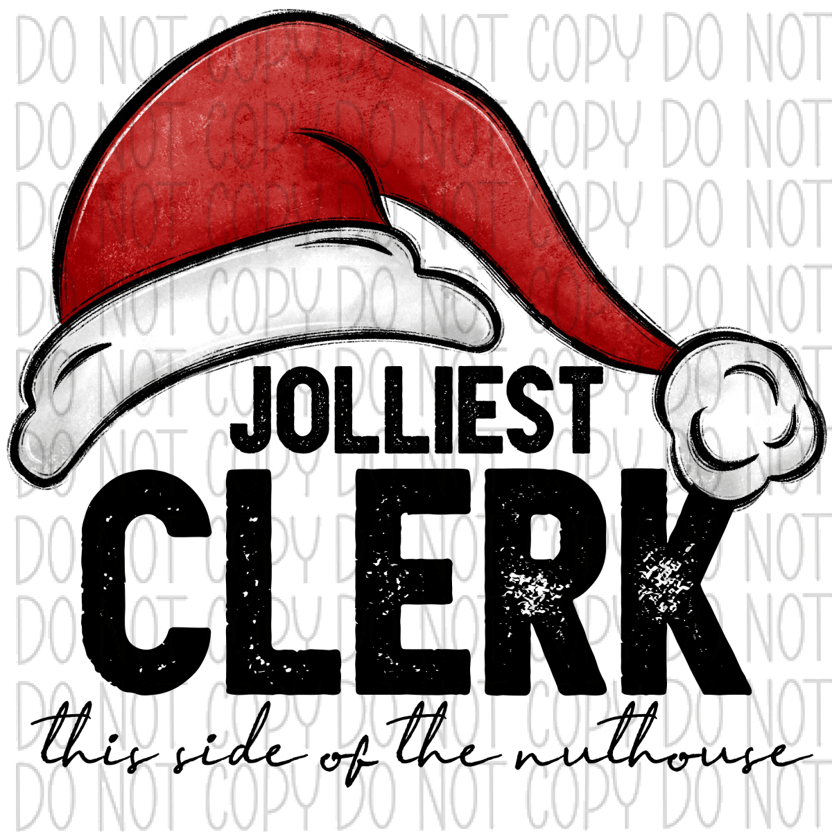 Jolliest (Title) This Side Of The Nuthouse Dtf Transfer (See Occupation Name Options) Adult S-2X 11