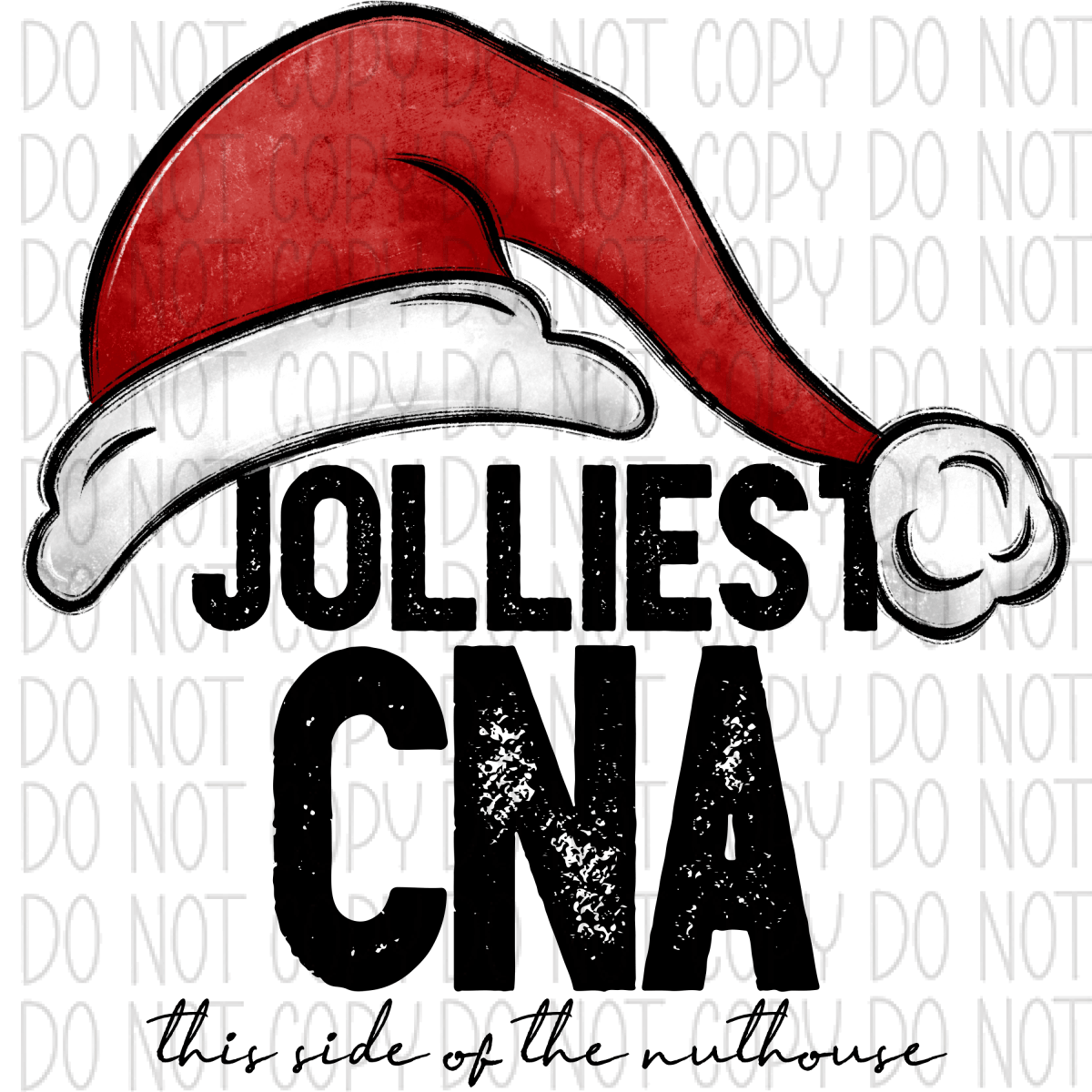 Jolliest (Title) This Side Of The Nuthouse Dtf Transfer (See Occupation Name Options) Adult S-2X 11