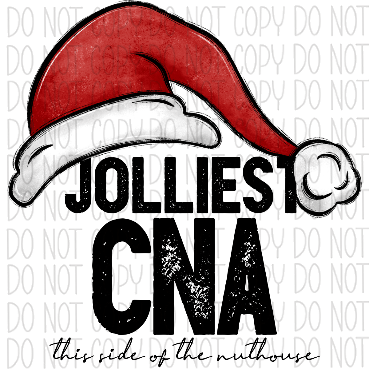 Jolliest (Title) This Side Of The Nuthouse Dtf Transfer (See Occupation Name Options) Adult S-2X 11