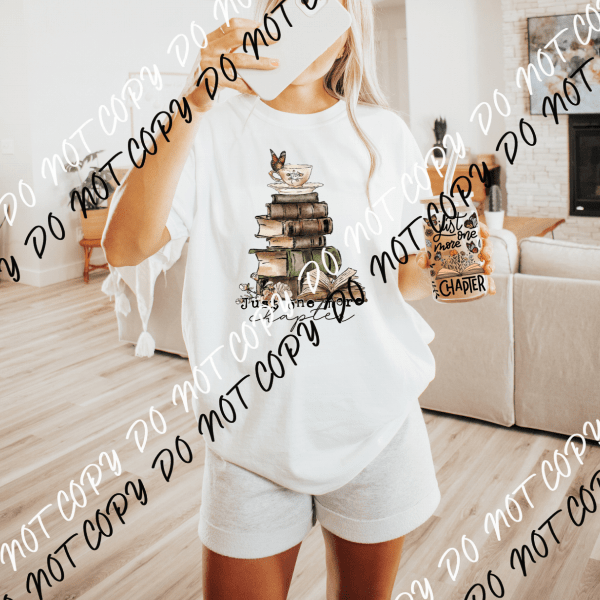 Just One More Chapter DTF and UV Bundle - We Print U Press DTF Transfers