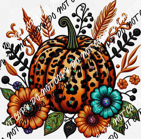 fall-vibes-pumpkin-pink-plaid-dtf-transfer