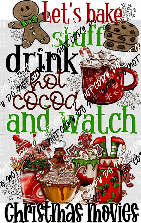 Lets Bake DTF Transfer and UV Transfer Bundle - We Print U Press DTF Transfers