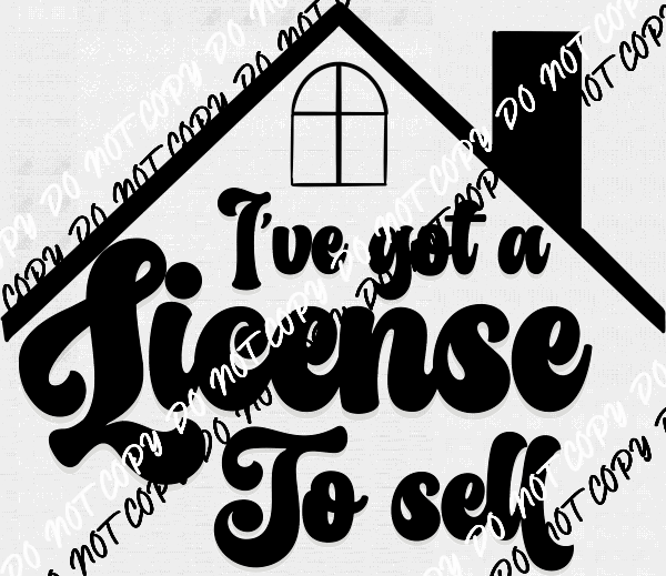 License to Sell DTF Transfer - We Print U Press DTF Transfers