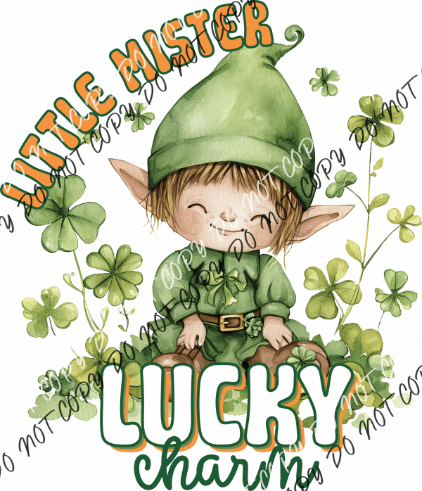 Little Mister Lucky Charm Dtf Transfer