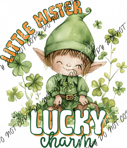 Little Mister Lucky Charm Dtf Transfer