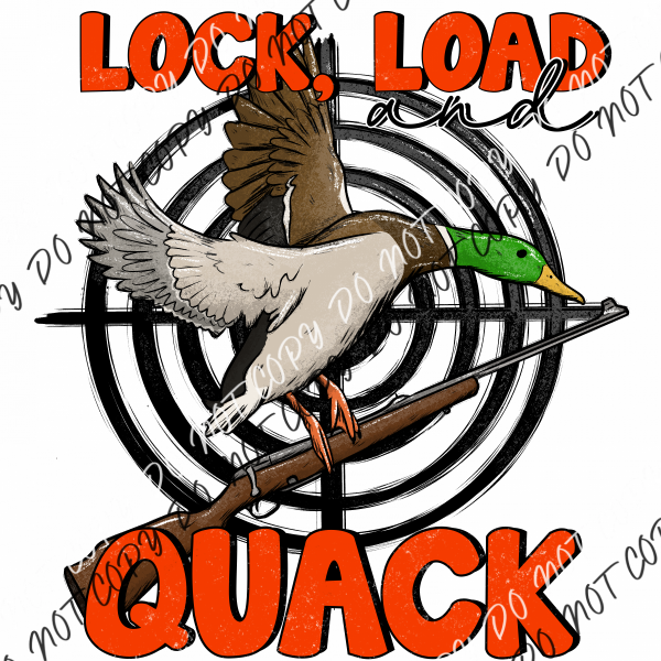 Lock Load Quack Dtf Transfer