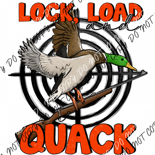 Lock Load Quack Dtf Transfer