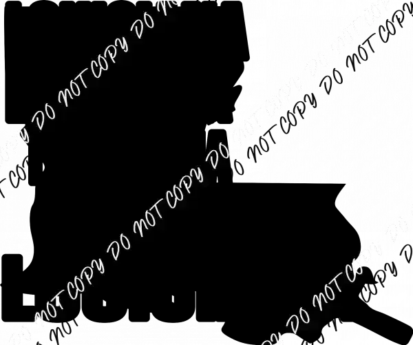 Louisiana Pride DTF Transfer - We Print U Press DTF Transfers