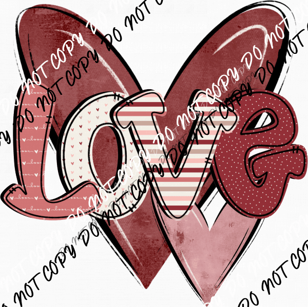 glitter-pencil-heart-dtf-transfer