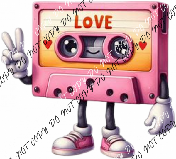 Love Tape DTF Transfer RTP DTF Transfers