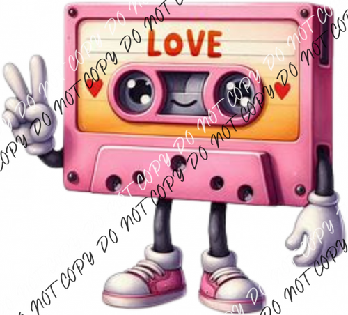 Love Tape DTF Transfer RTP DTF Transfers