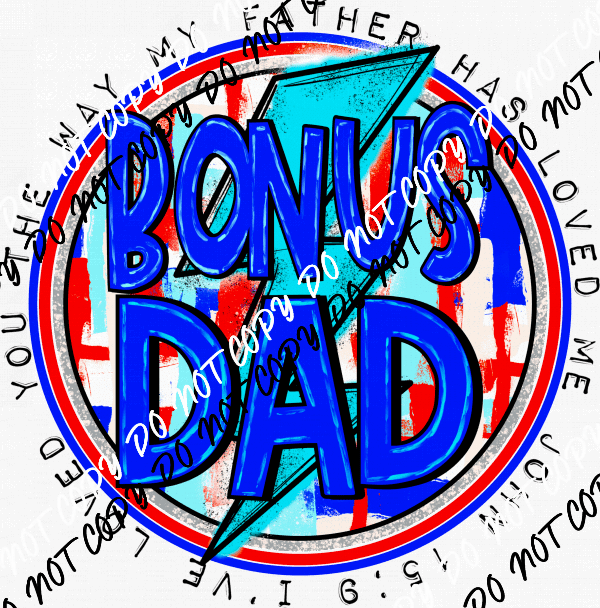 Loved You (Male Family Titles) DTF Transfer (See Title Options) - We Print U Press DTF Transfers