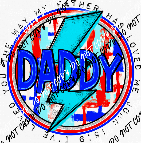 Loved You (Male Family Titles) DTF Transfer (See Title Options) - We Print U Press DTF Transfers