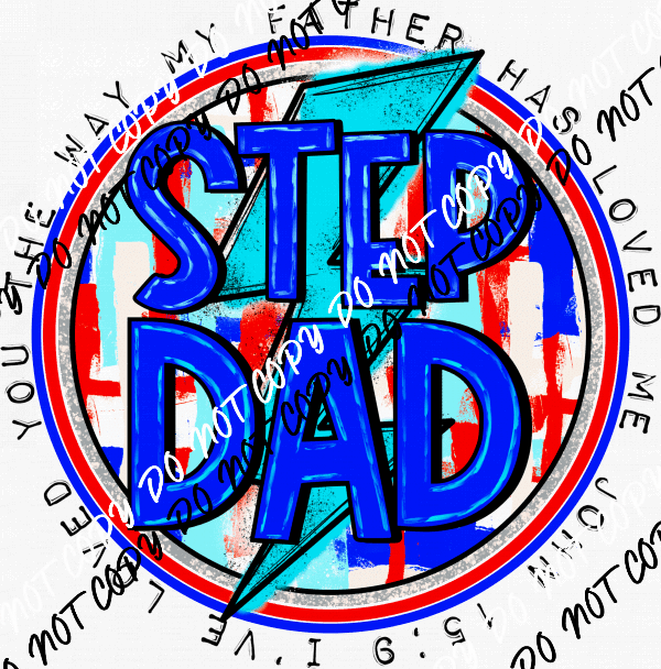 Loved You (Male Family Titles) DTF Transfer (See Title Options) - We Print U Press DTF Transfers