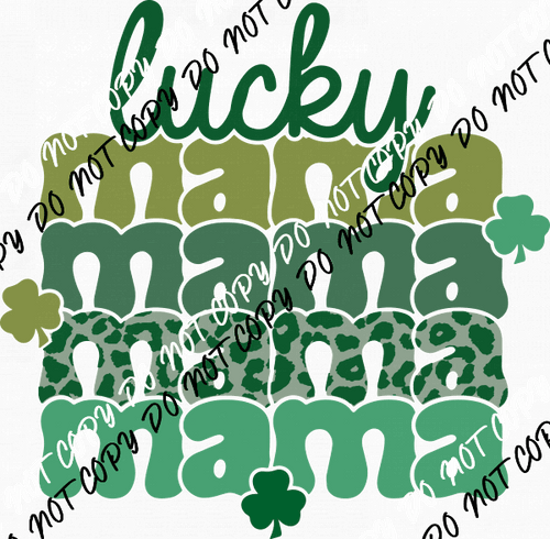 Lucky Mama DTF Transfer - We Print U Press DTF Transfers