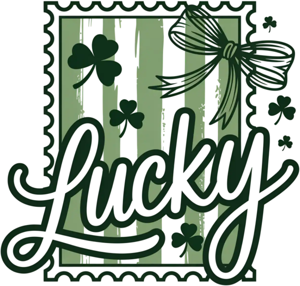 Lucky Vibes St. Patrick’s Day DTF Transfer - RTP DTF Transfer
